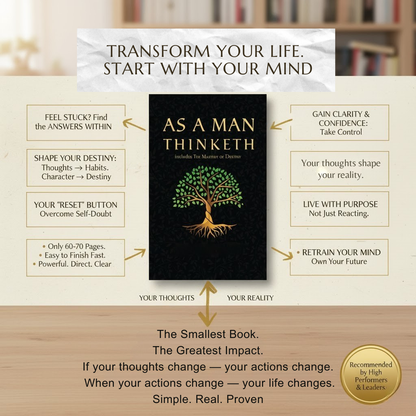 As a Man Thinketh